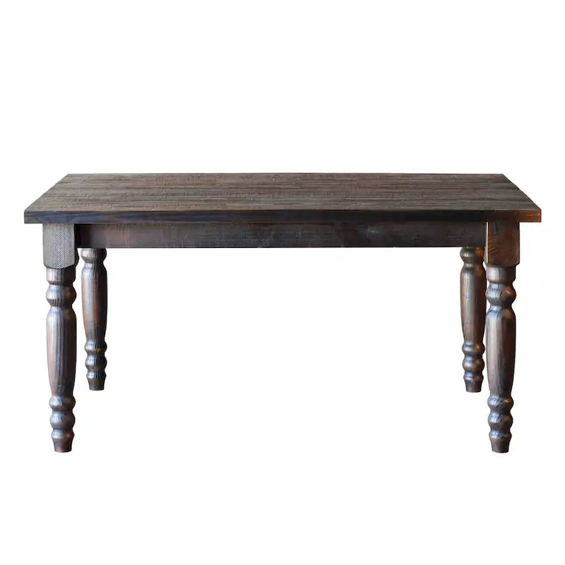Table à manger en bois massif Valerie de 63 pouces Grain Wood Furniture