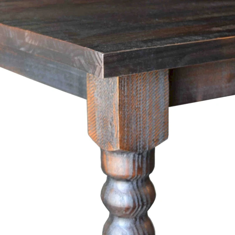 Table à manger en bois massif Valerie de 63 pouces Grain Wood Furniture