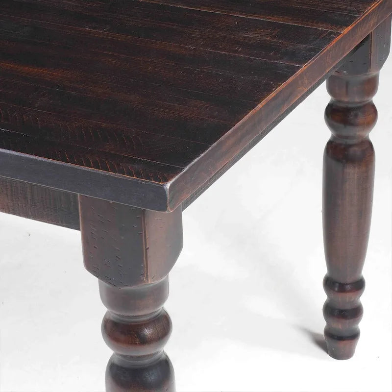 Table à manger en bois massif Valerie de 63 pouces Grain Wood Furniture