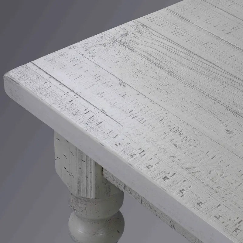 Table à manger en bois massif Valerie de 63 pouces Grain Wood Furniture