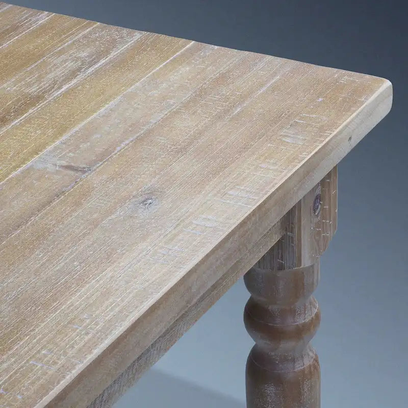 Table à manger en bois massif Valerie de 63 pouces Grain Wood Furniture
