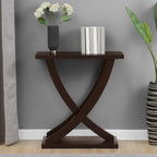Convenience Concepts Newport Criss-Cross Console Table