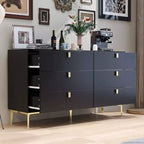 Commode de rangement Famapy à 6 tiroirs, commode moderne