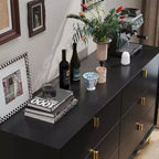 Commode de rangement Famapy à 6 tiroirs, commode moderne