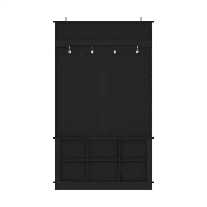 Meuble d'entrée Famapy, banc de rangement et étagère à chaussures