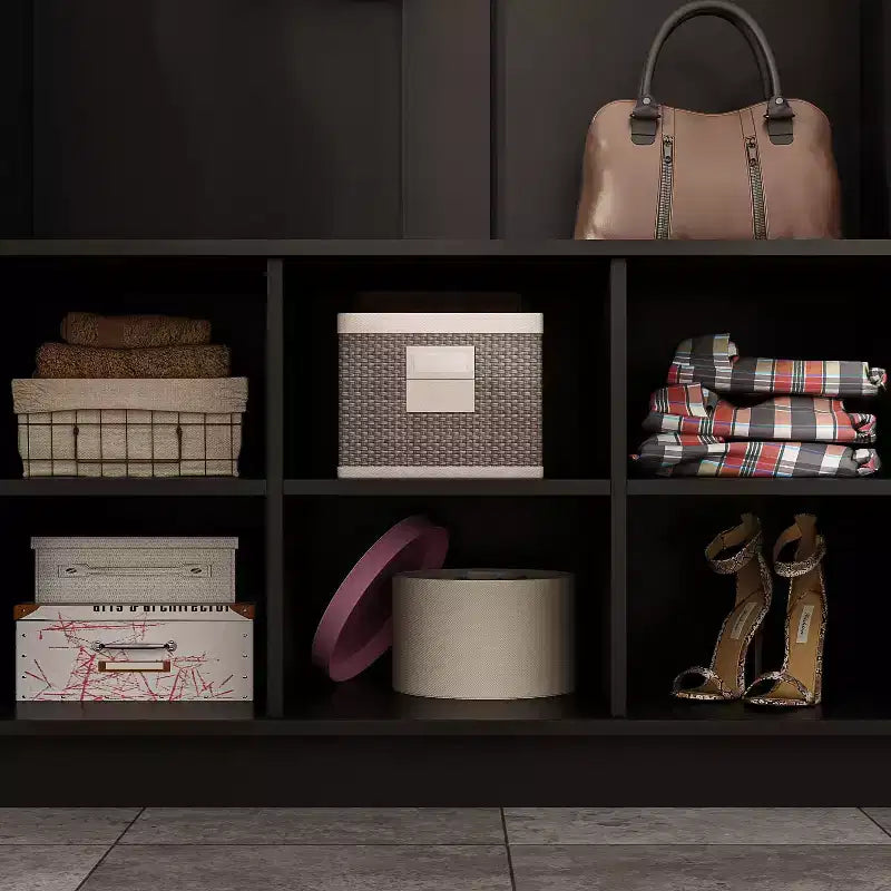 Meuble d'entrée Famapy, banc de rangement et étagère à chaussures