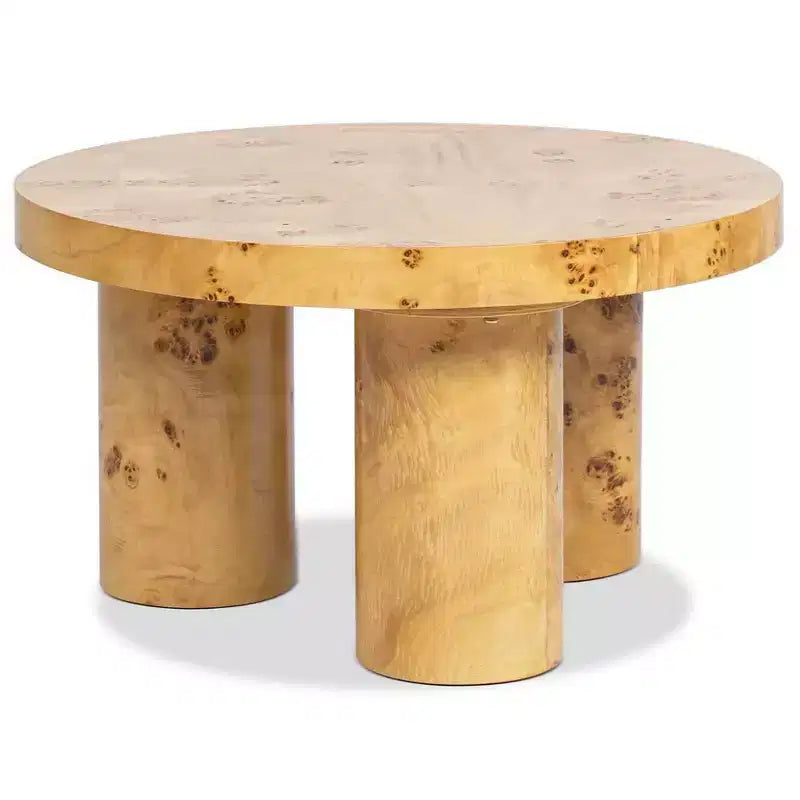 Table basse ronde à pieds galbés Jennifer Taylor Home Nebula 28