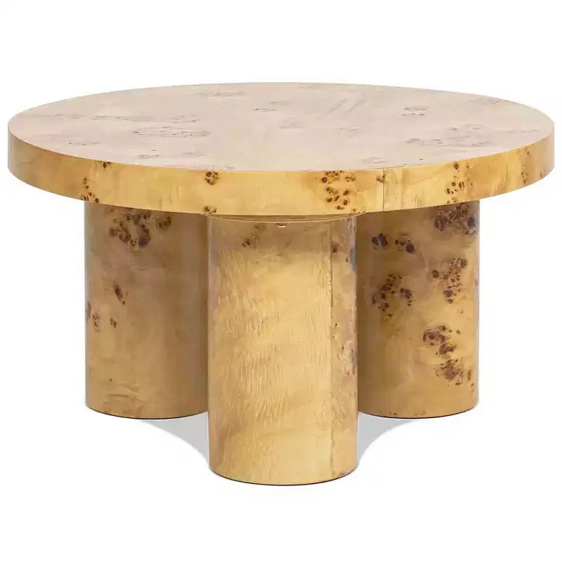 Table basse ronde à pieds galbés Jennifer Taylor Home Nebula 28