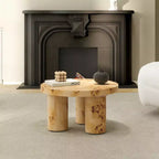 Table basse ronde à pieds galbés Jennifer Taylor Home Nebula 28