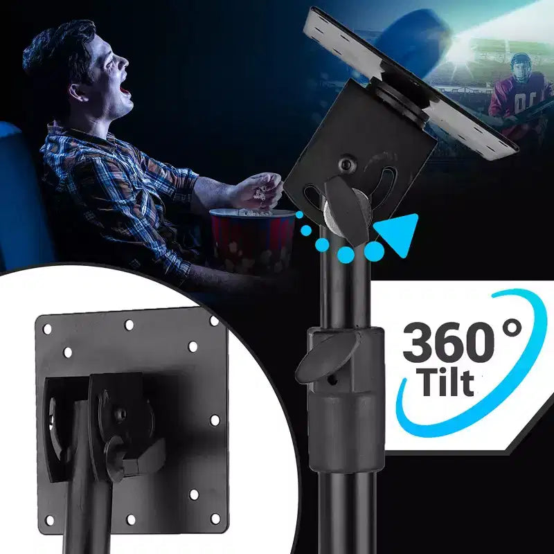 Pied TV Pyle 32 - Trépied pliable réglable en hauteur