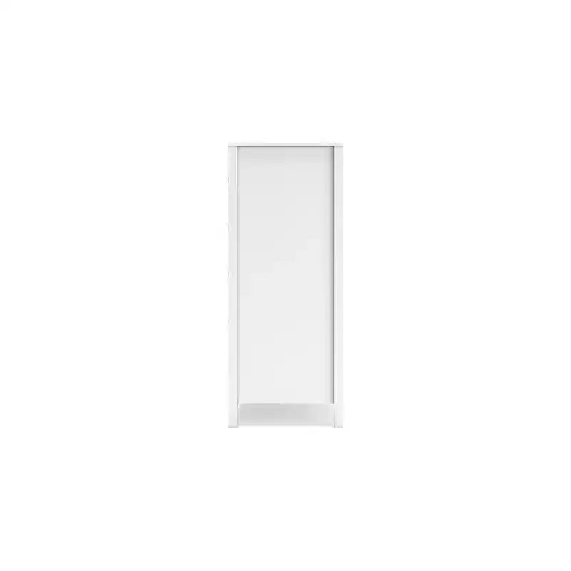 Signature Design by Ashley Hallityn Commode haute à 5 tiroirs, Blanc