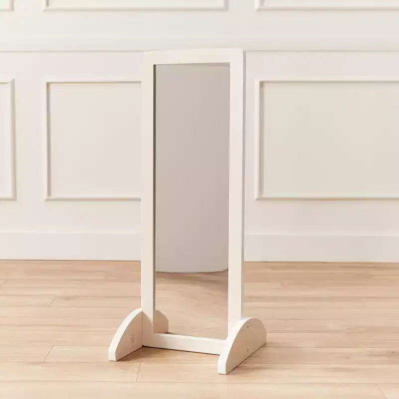 Miroir bidirectionnel simple face en bois pour tout-petits ECR4Kids, mobilier pour enfants