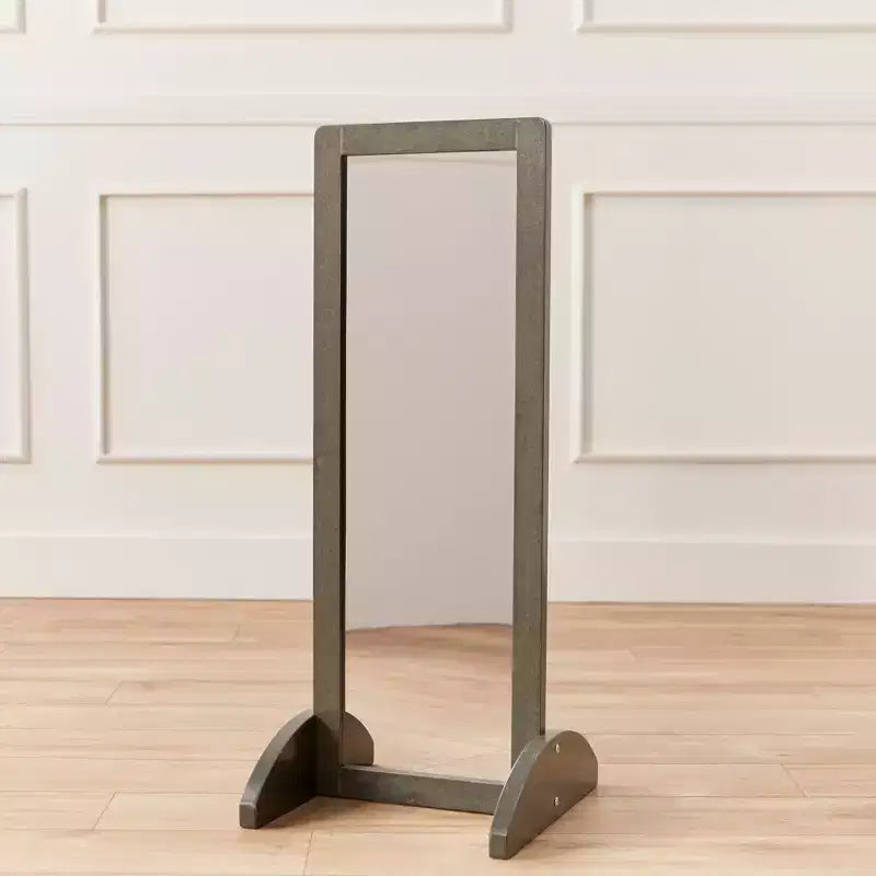 Miroir bidirectionnel simple face en bois pour tout-petits ECR4Kids, mobilier pour enfants