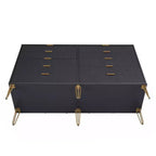 Manhattan Comfort Dumbo Ensemble de 3 meubles : commode à 5 tiroirs, commode à 10 tiroirs et table de chevet