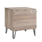 Manhattan Comfort Dumbo Ensemble de 3 meubles : commode à 5 tiroirs, commode à 10 tiroirs et table de chevet