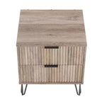 Manhattan Comfort Dumbo Ensemble de 3 meubles : commode à 5 tiroirs, commode à 10 tiroirs et table de chevet