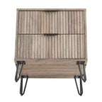 Manhattan Comfort Dumbo Ensemble de 3 meubles : commode à 5 tiroirs, commode à 10 tiroirs et table de chevet