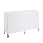 Manhattan Comfort Dumbo Ensemble de 3 meubles : commode à 5 tiroirs, commode à 10 tiroirs et table de chevet