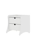 Ensemble de chambre à coucher Manhattan Comfort Coney avec commode et table de chevet 3 pièces