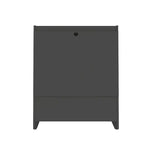 Ensemble de chambre à coucher Manhattan Comfort Coney avec commode et table de chevet 3 pièces