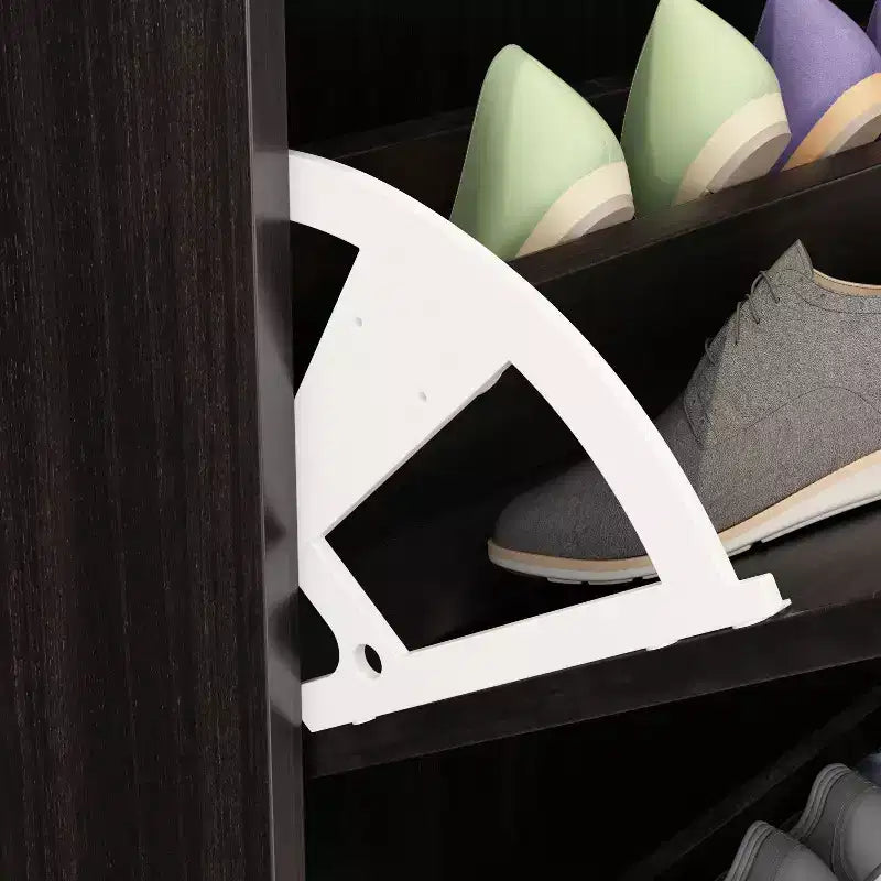 Famapy Meuble à Chaussures Moderne Étagère à Chaussures d'Entrée 3 Niveaux