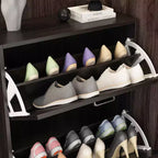 Famapy Meuble à Chaussures Moderne Étagère à Chaussures d'Entrée 3 Niveaux