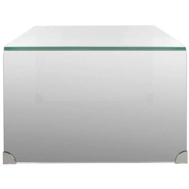 Table Basse en Verre Fumé Crysta - Safavieh