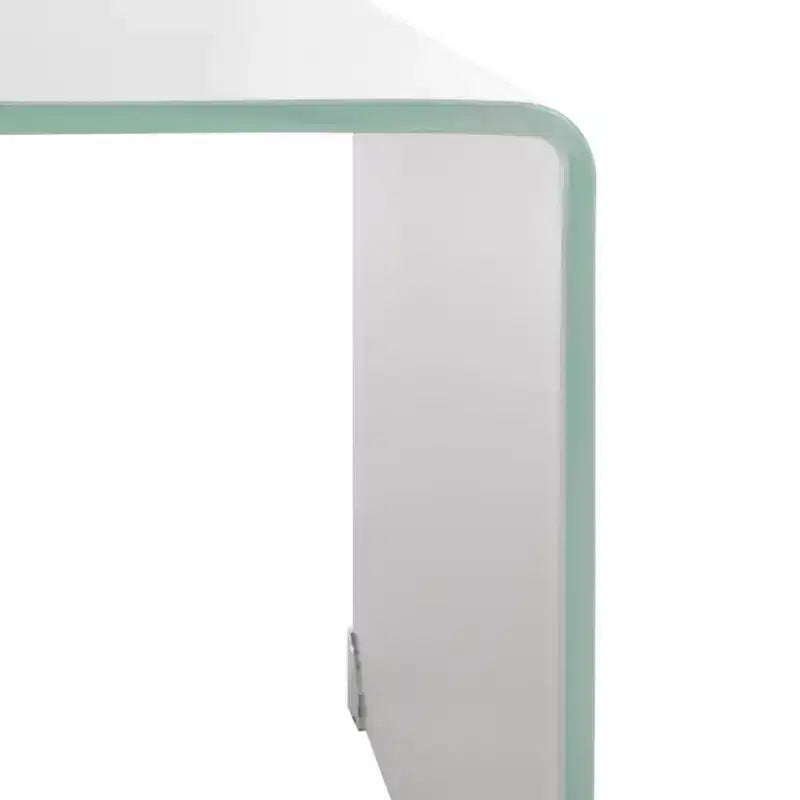 Table Basse en Verre Fumé Crysta - Safavieh