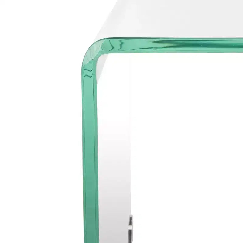 Table Basse en Verre Fumé Crysta - Safavieh