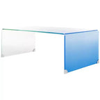 Table Basse en Verre Fumé Crysta - Safavieh