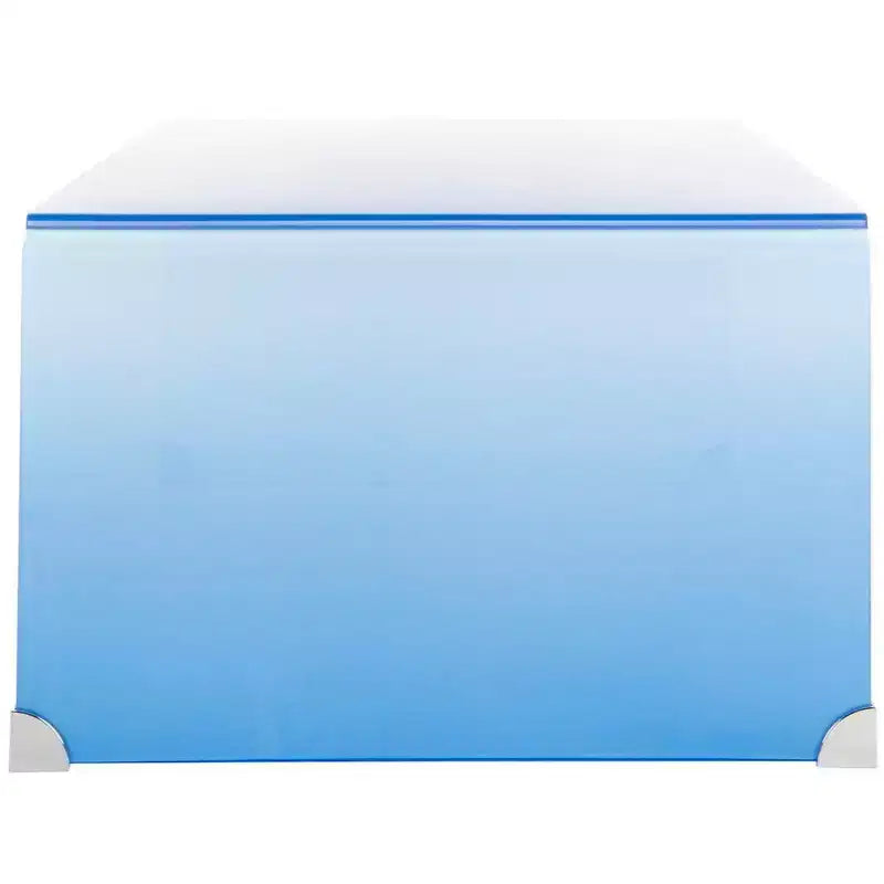 Table Basse en Verre Fumé Crysta - Safavieh