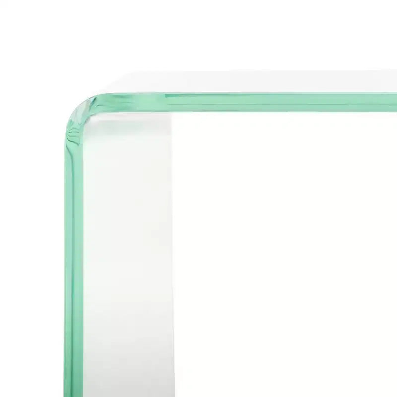 Table Basse en Verre Fumé Crysta - Safavieh