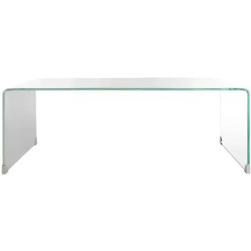 Table Basse en Verre Fumé Crysta - Safavieh