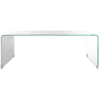 Table Basse en Verre Fumé Crysta - Safavieh