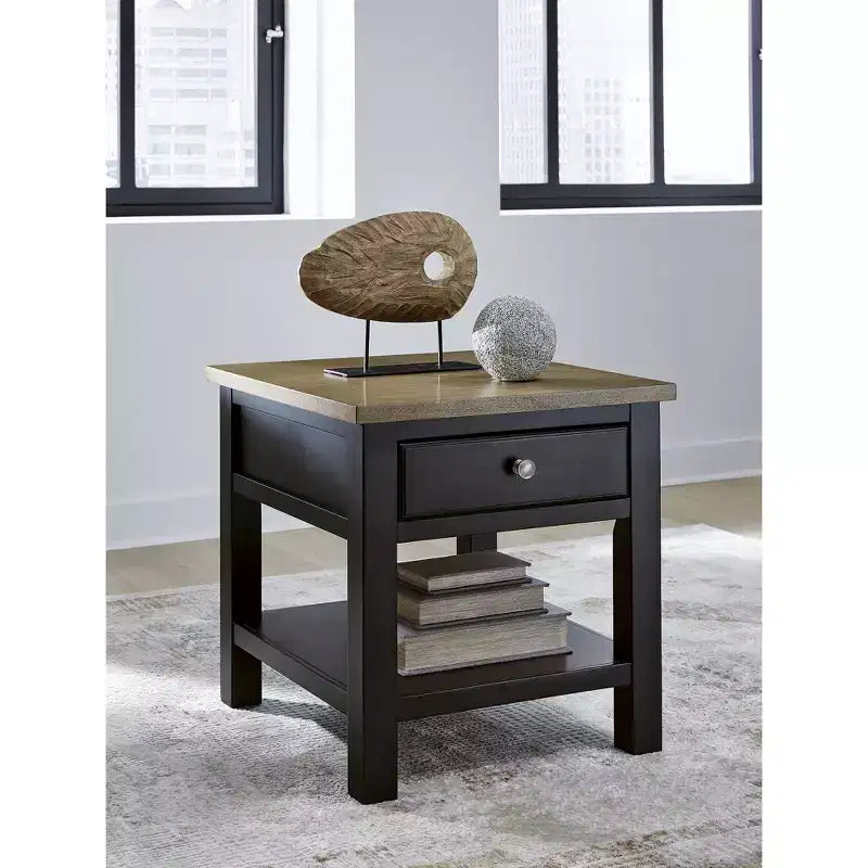 Signature Design by Ashley Drazmine Table d'appoint 1 tiroir, marron