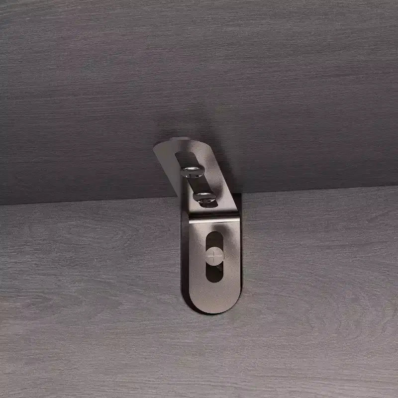 Meuble à chaussures gris d'entrée Famapy avec tiroirs basculants