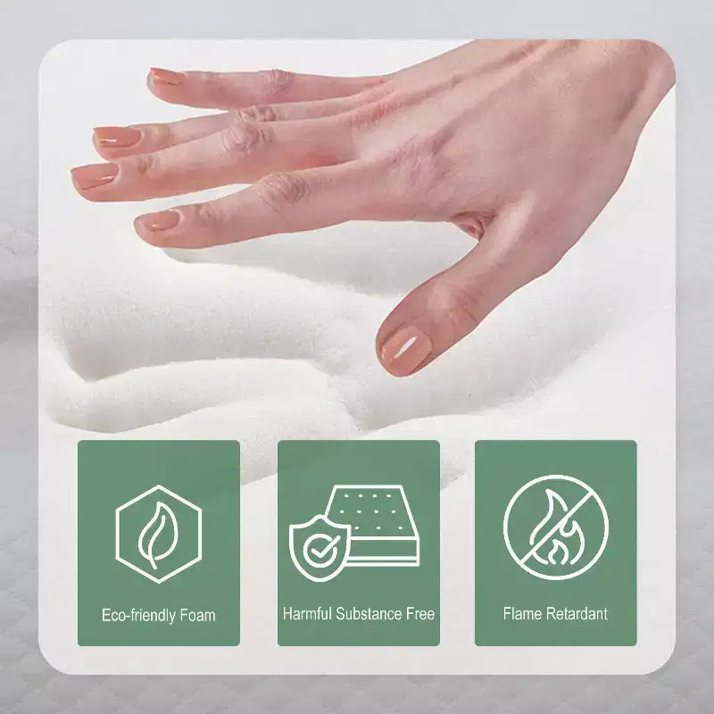FDW Matelas 10 pouces en mousse à mémoire de forme au gel pour un sommeil frais et un soulagement de la pression/Matelas de fermeté moyenne CertiPUR-US/Matelas en boîte