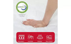 Matelas à ressorts semi-ferme FDW 8 pouces pour un sommeil frais et un soulagement de la pression, sans fibre de verre, livré en boîte, certifié CertiPUR-US
