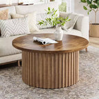Table basse ronde de ferme Lantine 31.5