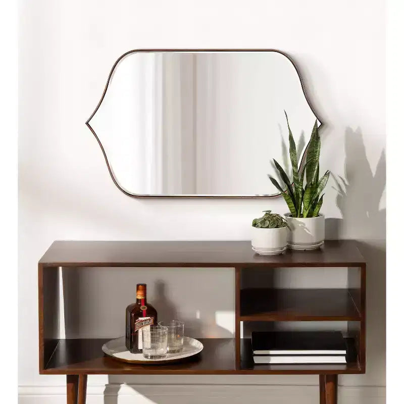 Miroir mural encadré Tyla 20 x 32 - Kate & Laurel All Things Decor