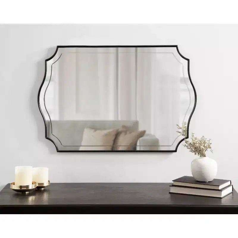 Miroir mural décoratif encadré Hollyn - Kate & Laurel All Things Decor