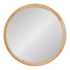 Miroir mural décoratif encadré en bois Uldrich 24 x 2 - Kate & Laurel All Things Decor