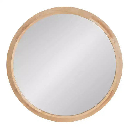 Miroir mural décoratif encadré en bois Uldrich 24 x 2 - Kate & Laurel All Things Decor