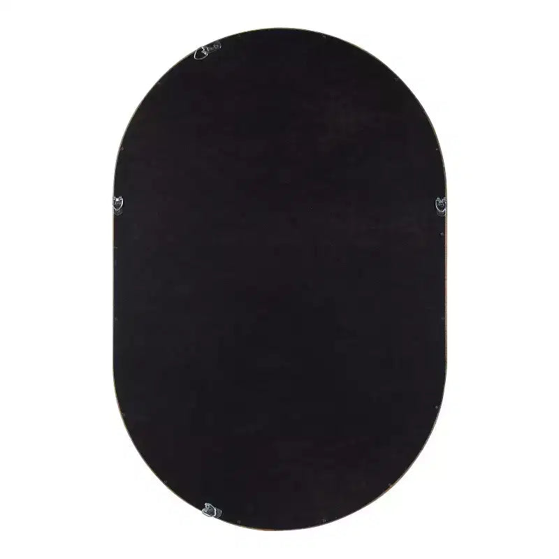 Miroir mural capsule encadré en bois Hutton 24 x 36 - Kate & Laurel All Things Decor