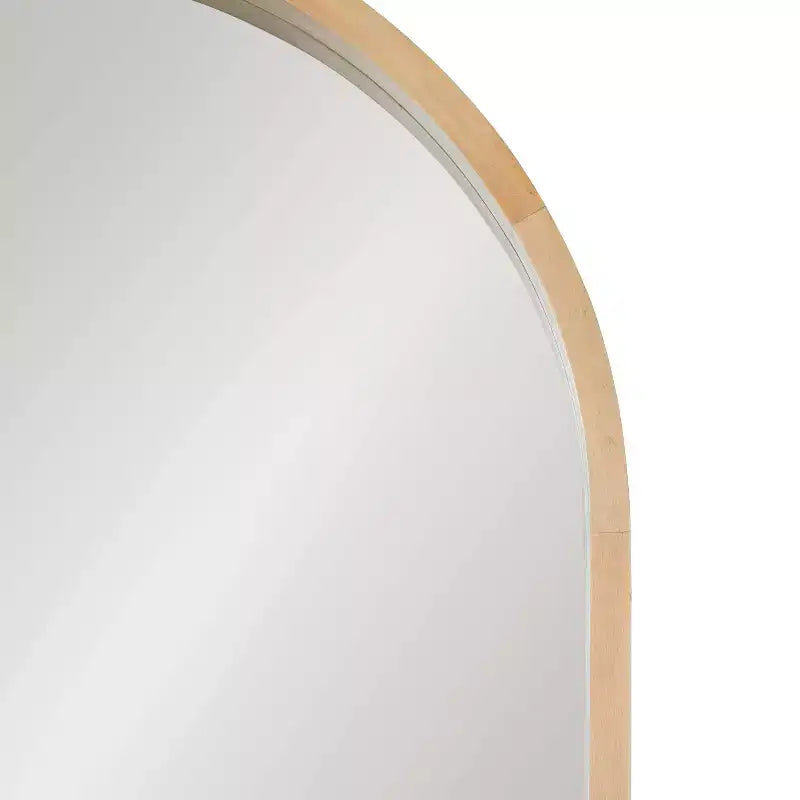 Miroir mural capsule encadré en bois Hutton 24 x 36 - Kate & Laurel All Things Decor