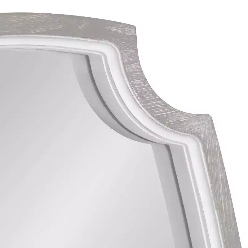 Miroir Mural Orianne Scallop 21 x 32 - Kate & Laurel All Things Decor