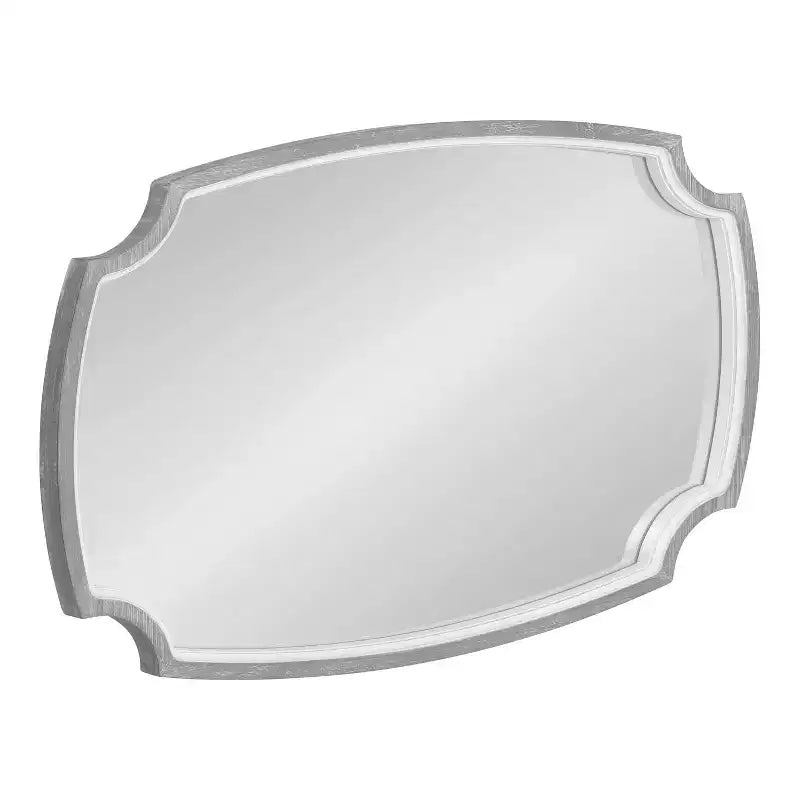 Miroir Mural Orianne Scallop 21 x 32 - Kate & Laurel All Things Decor