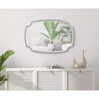 Miroir Mural Orianne Scallop 21 x 32 - Kate & Laurel All Things Decor