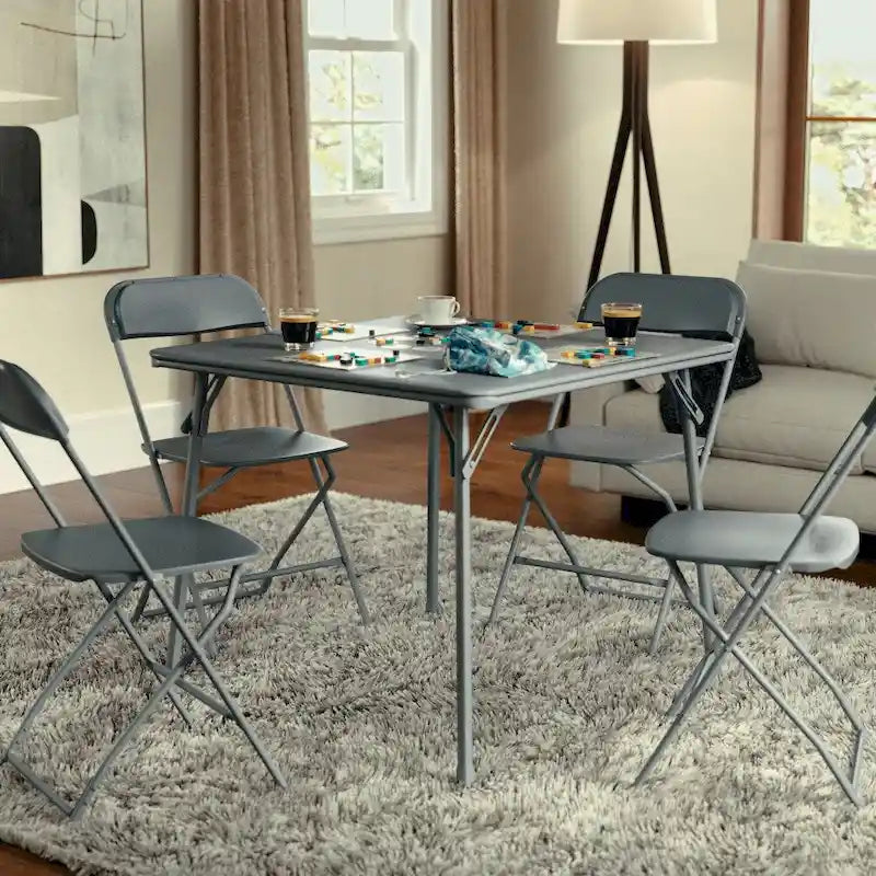 Table de jeu pliable en vinyle