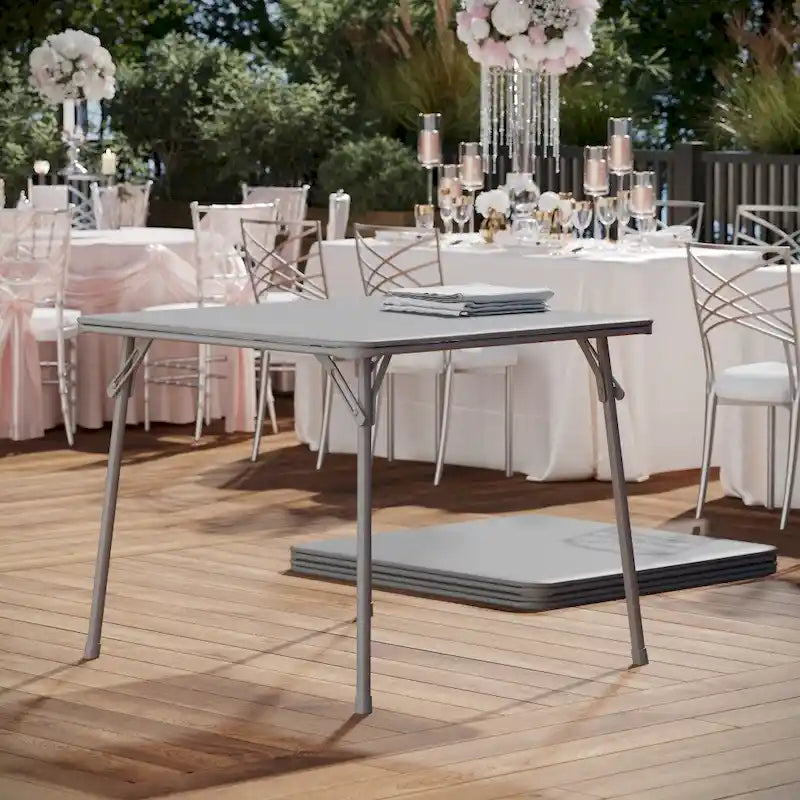 Table de jeu pliable en vinyle